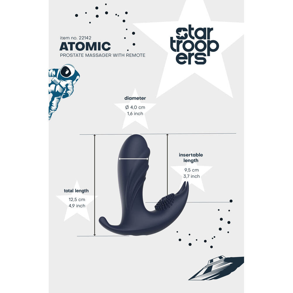 Prostrate Violet Startroopers Atomic Prostate Massager – Violet Valentine