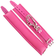 Rouge Garments Wrist Cuffs Padded Pink